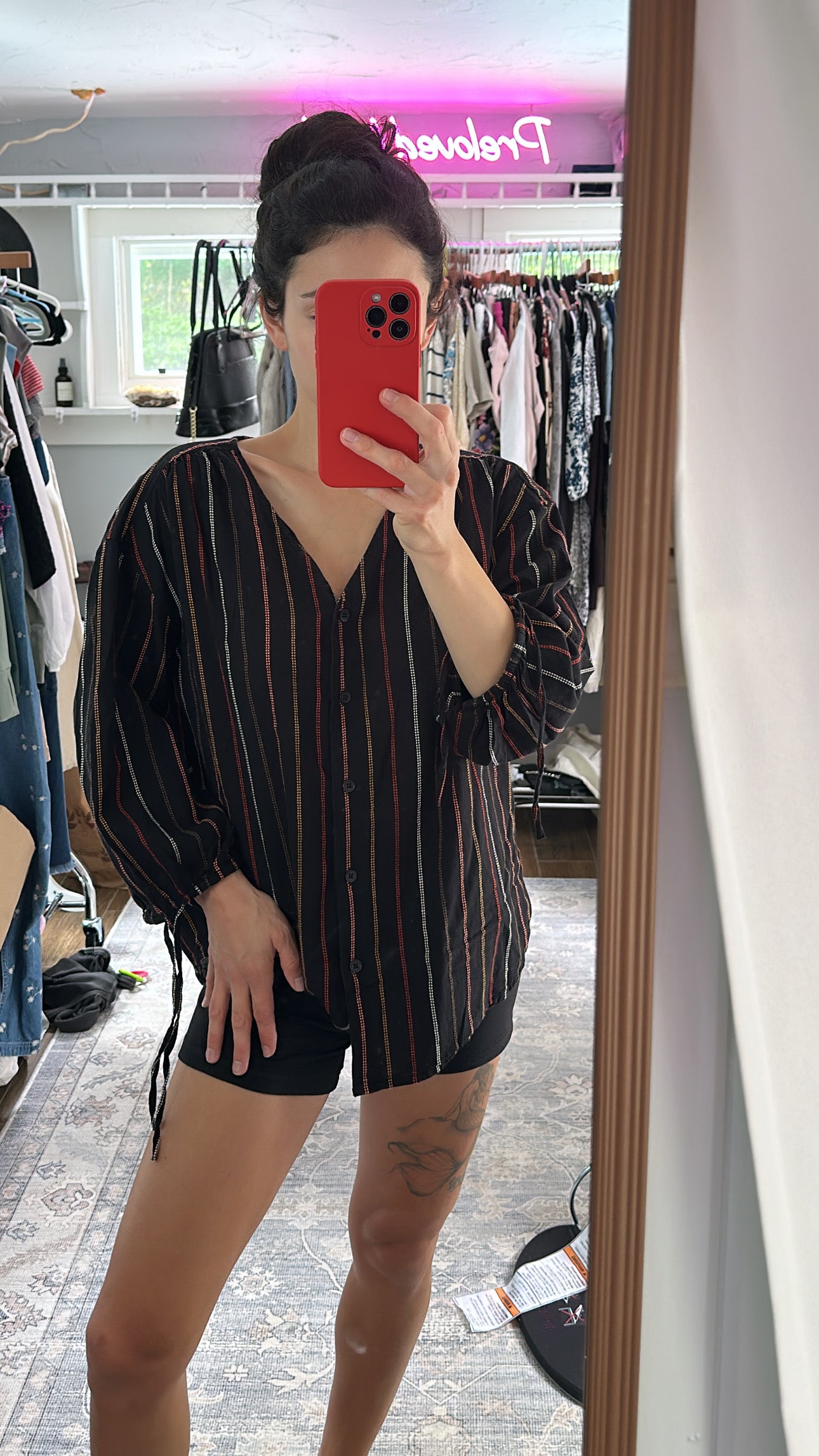 Organic cotton blouse (M/L)