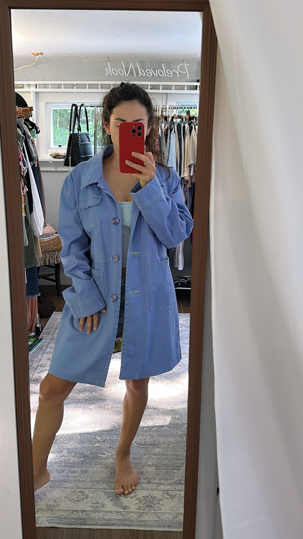 Denim + co Trench (s/m)