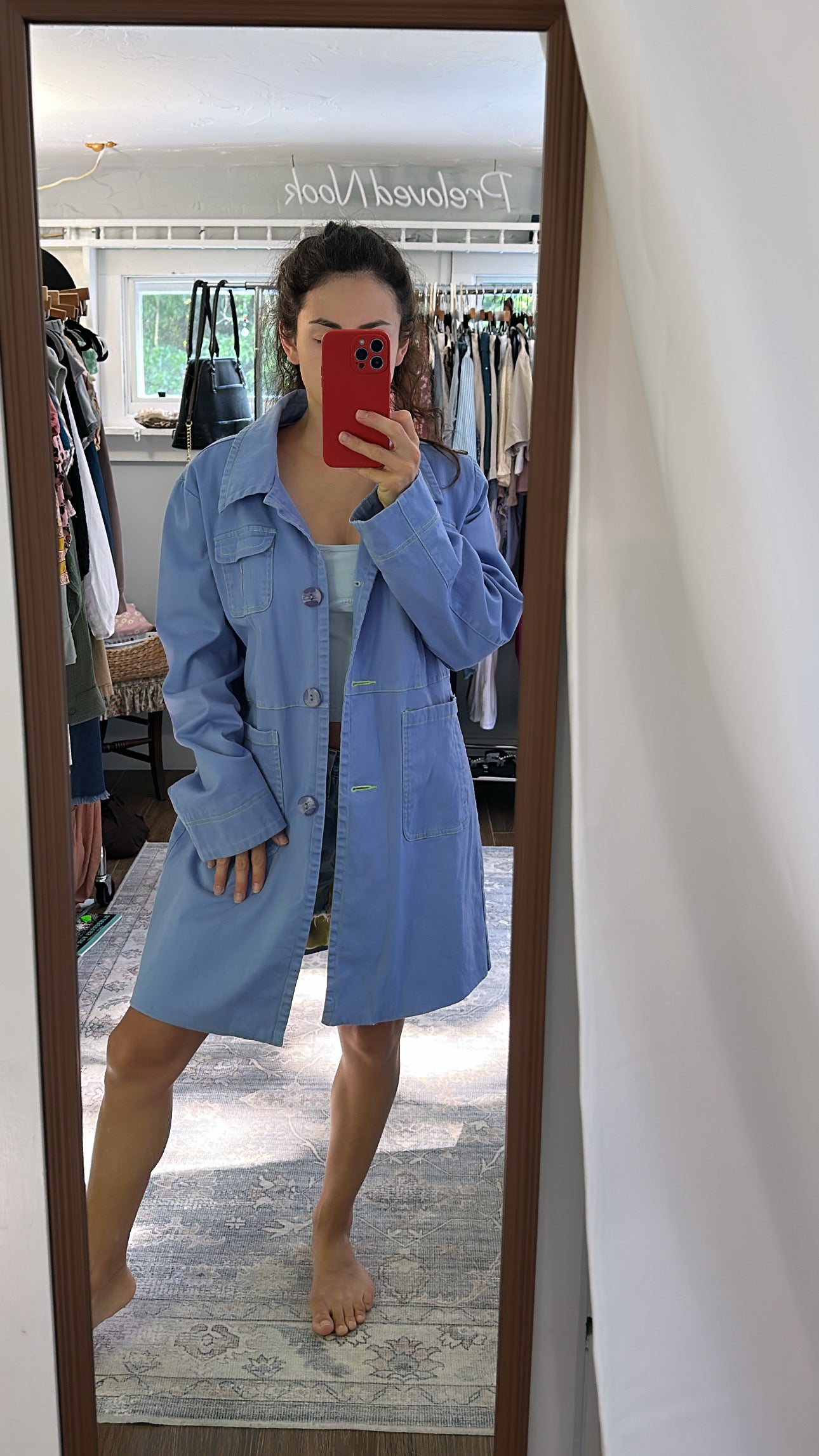 Denim + co Trench (s/m)